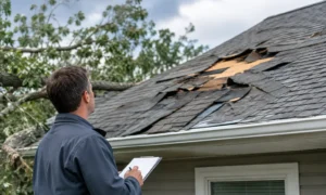 Storm Damaged Roof Claim: What to Do First